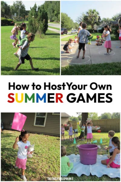 How to Host Your Own Summer Games with Kids