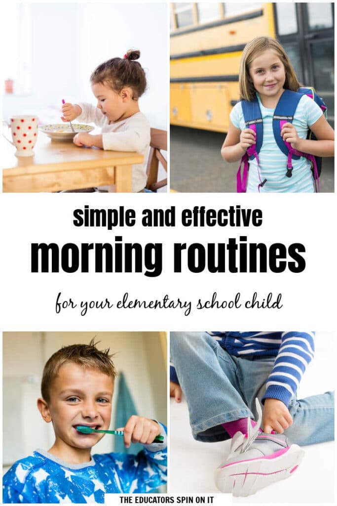 How to set up effective morning routines for elementary school kids