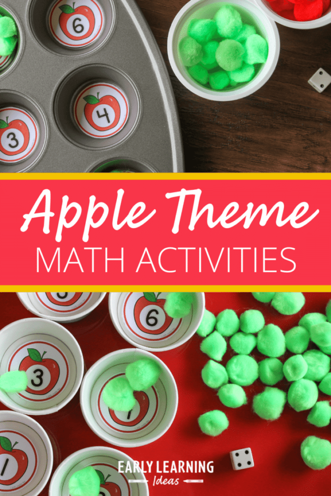 Apple Themed Math Activities from Early Learning Ideas