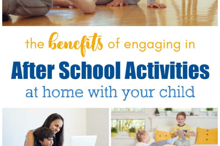 The Benefits of Engaging After School Activities At Home For Your Child