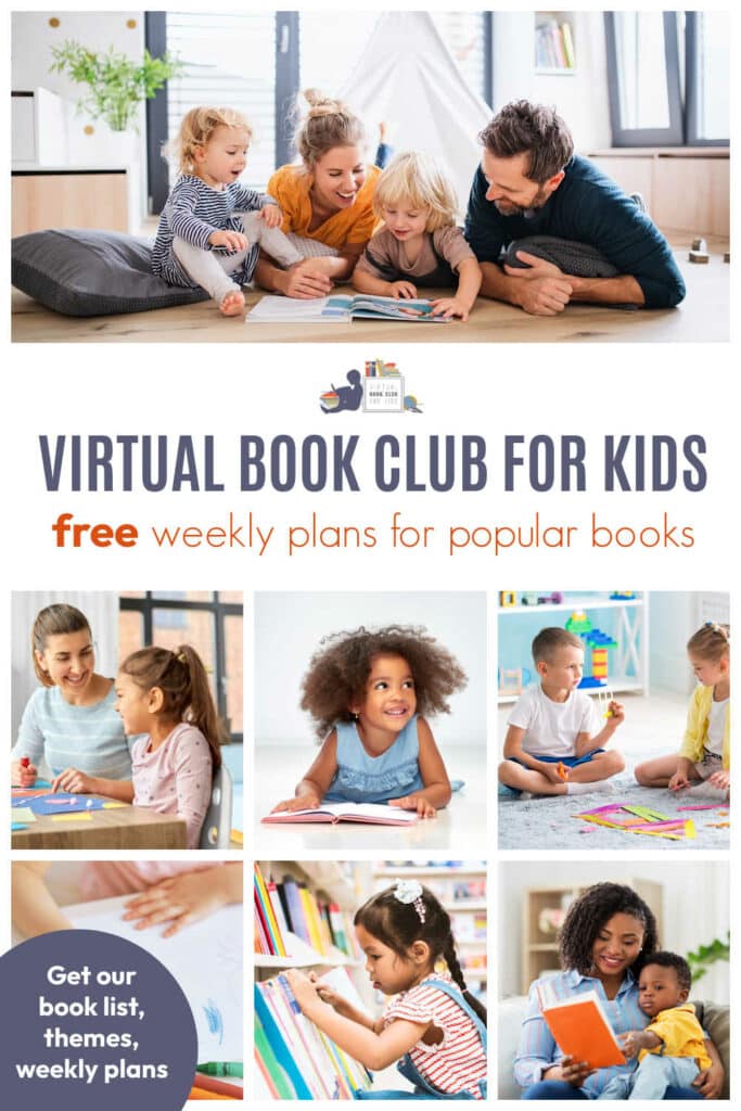 Join our free Virtual Book Club for kids featuring weekly themes, books and activities for kids ages 2-5. Includes weekly planners just for you and your child!