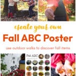 Fall Alphabet Poster Activity for Kids