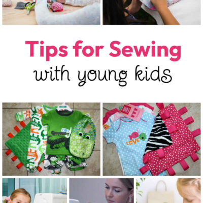 Sewing with young kids