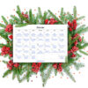 December Activity Calendar for 2024