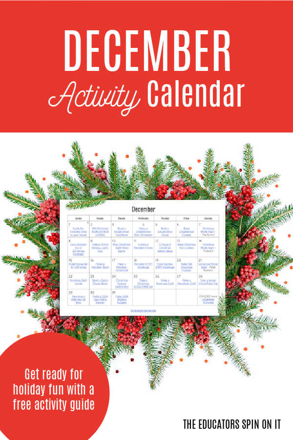 December Activity Calendar for 2024