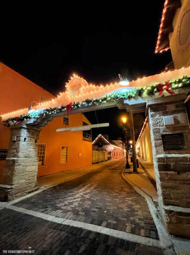 Aviles Street, oldest street in America