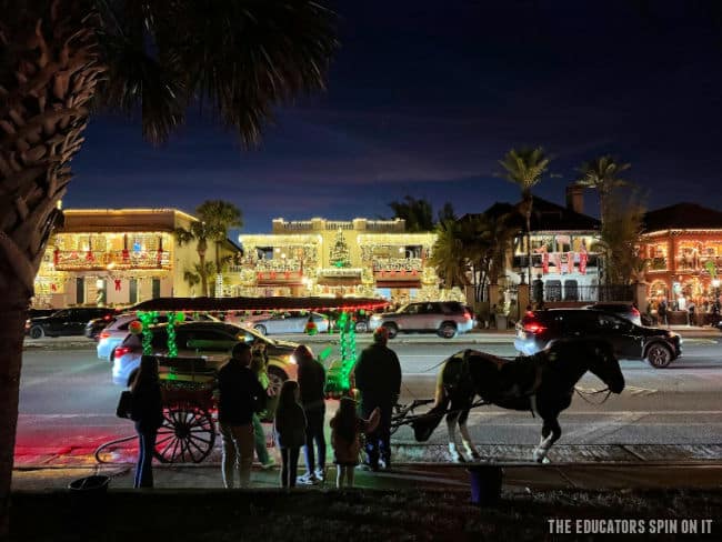 Carriage Rides at Bayfront St. Augustine Nights of Lights