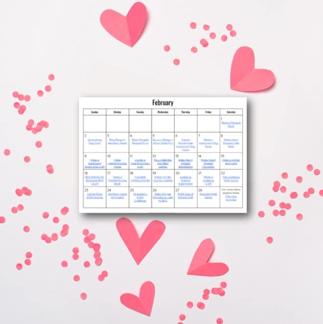 February Calendar 2025
