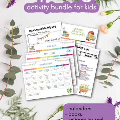 Spring Activity Bundle – The Ultimate Spring Bucket List for Kids!