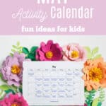 May Activity Calendar for Kids 2026