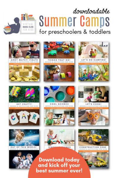 Virtual Book Club for Kids Summer Camps for Preschoolers and Toddlers