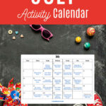 July Activity Calendar 2025