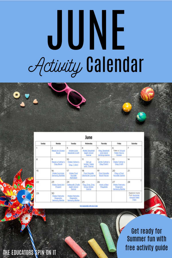 June Activity Calendar 2025