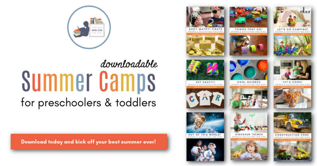 Virtual Book Club for Kids Summer Camp Downloads