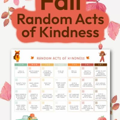 Random Acts of Kindness for Fall