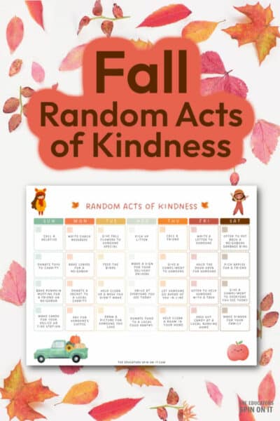 fall-random-acts-of-kindness-2025 - The Educators' Spin On It Fall Random Acts of Kindness for Kids