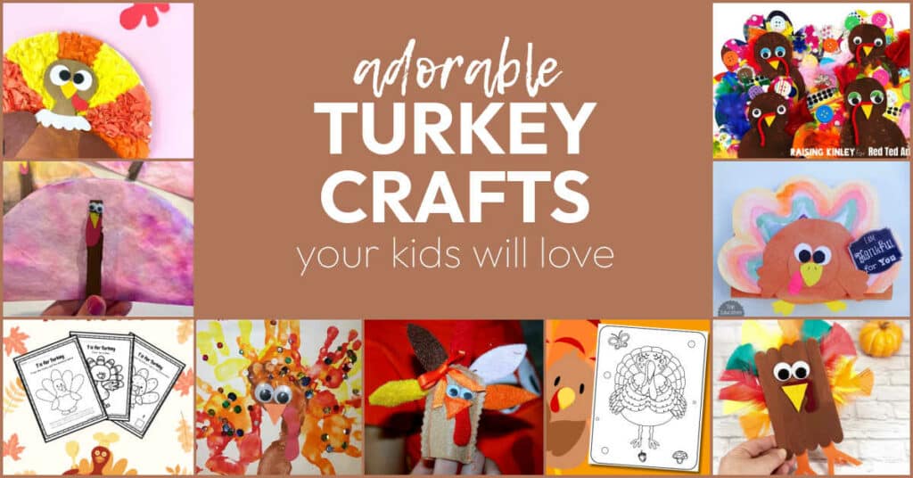turkey-crafts-for-kids - The Educators' Spin On It