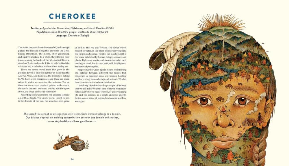 cherokee-origin-by-nat-cardozo - The Educators' Spin On It Origin by Nat Cardozo: Cherokee