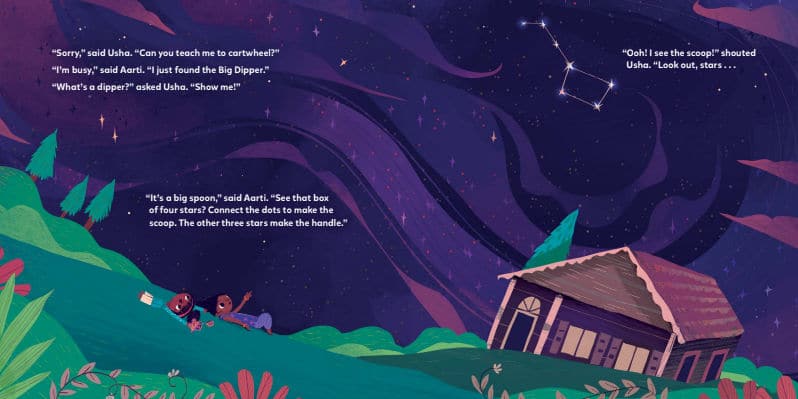 usha-and-the-big-digger-amitha-jagannath-knight-big-dipper - The Educators' Spin On It Usha and the Big Digger by sha and the Big Digger (Storytelling Math) Kindle Edition by Amitha Jagannath Knight - big dipper