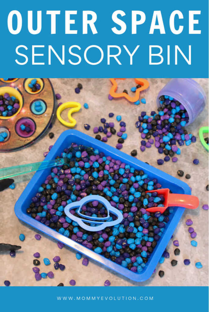 Outer-space-sensory-bin - The Educators' Spin On It Outer Space Sensory Bin from Mommy Evolution