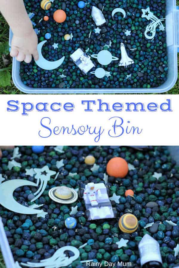 space-sensory-bin0 - The Educators' Spin On It Space Themed Sensory Bin from Rainy Day Mum