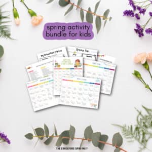 Spring Activity Bundle for Kids