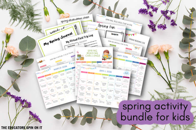 spring-activity-bundle-for-kids-2026 - The Educators' Spin On It Spring Activity Bundle for Kids