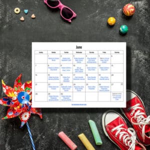June Activity Calendar 2026