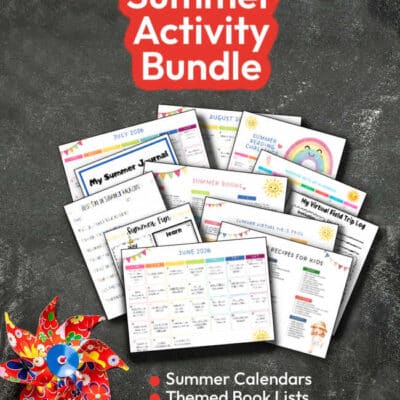 Summer Activity Calendar Bundle