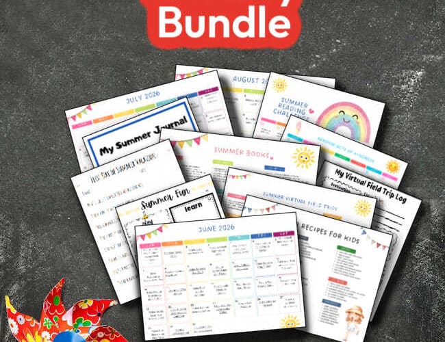 summer-calendar-bundle-for-kids-2026-V2 - The Educators' Spin On It Summer Activity Bundle for Kids