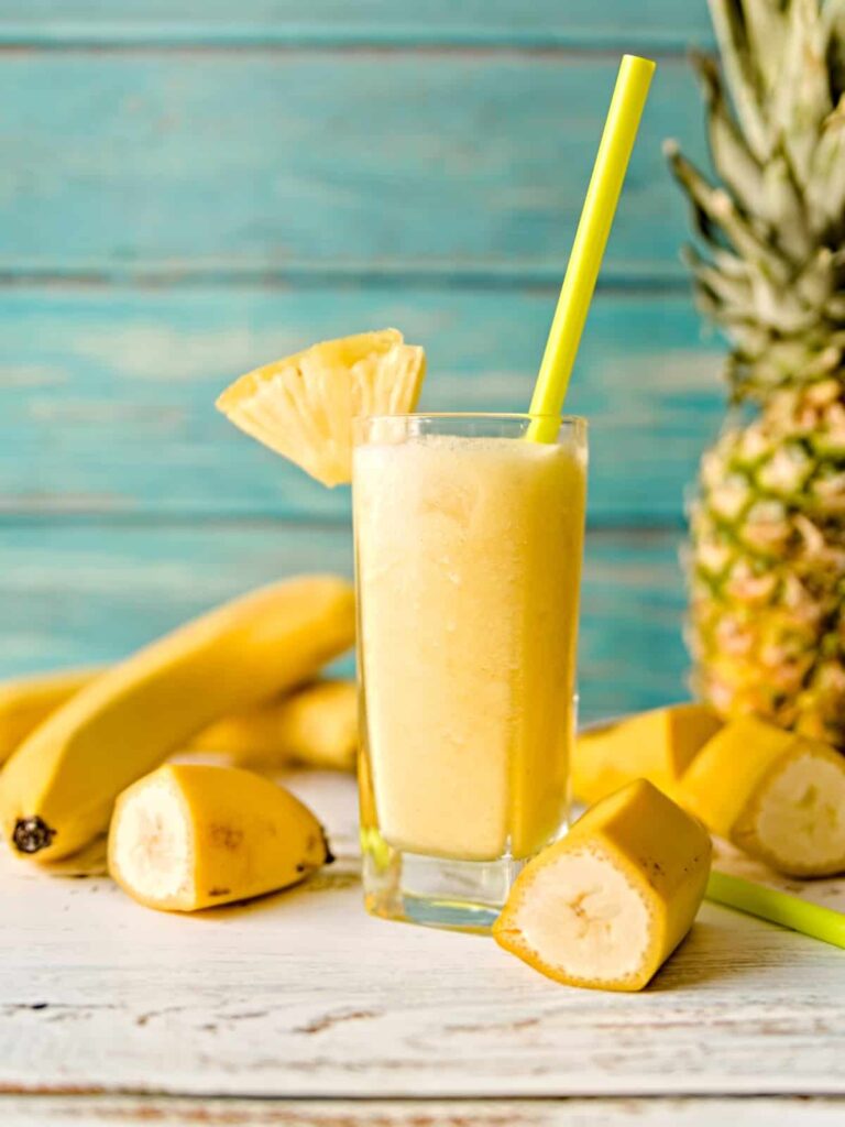 pineapple-banana-smoothie-1 - The Educators' Spin On It Pineapple Banana Smoothie