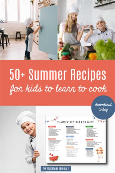 summer-recipe-download - The Educators' Spin On It Summer Recipe for Kids with Download