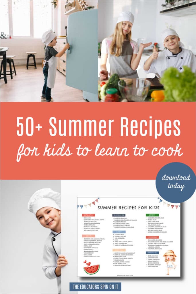 summer-recipe-download - The Educators' Spin On It Summer Recipe for Kids with Download