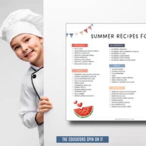 Summer Recipes for Kids Printable Download