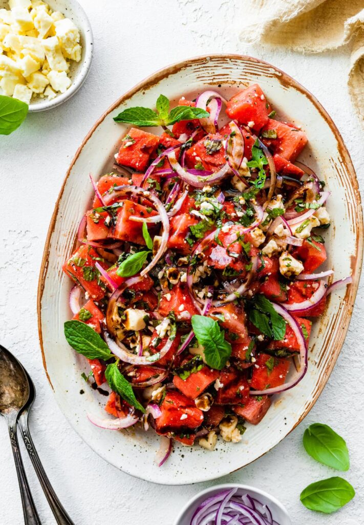 watermelon-salad-hero-new - The Educators' Spin On It Watermelon Salad