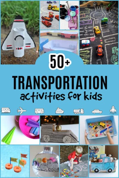 transportation-activities-for-kids - The Educators' Spin On It
