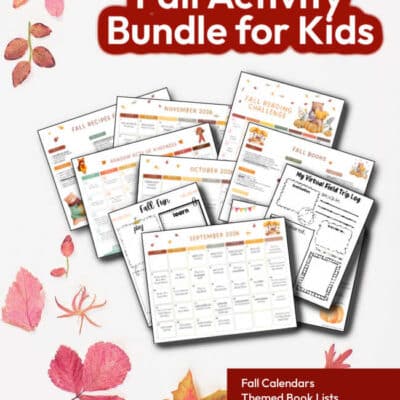 Fall Activity Bundle for Kids